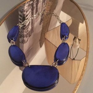 Blue necklace